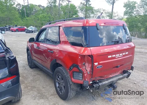 2022 Ford Bronco Sport Big Bend z USA, uszkodzony, nr VIN 3FMCR9B62NRE02789